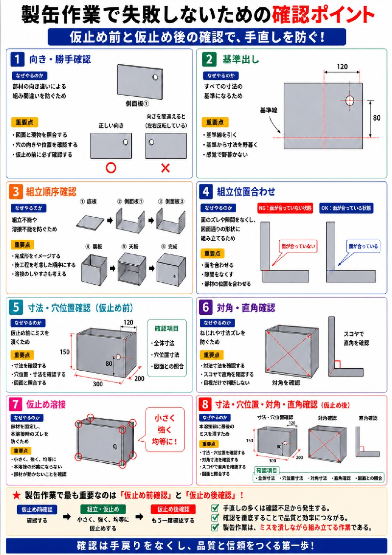 製缶の確認ポイント PDFのサムネイル